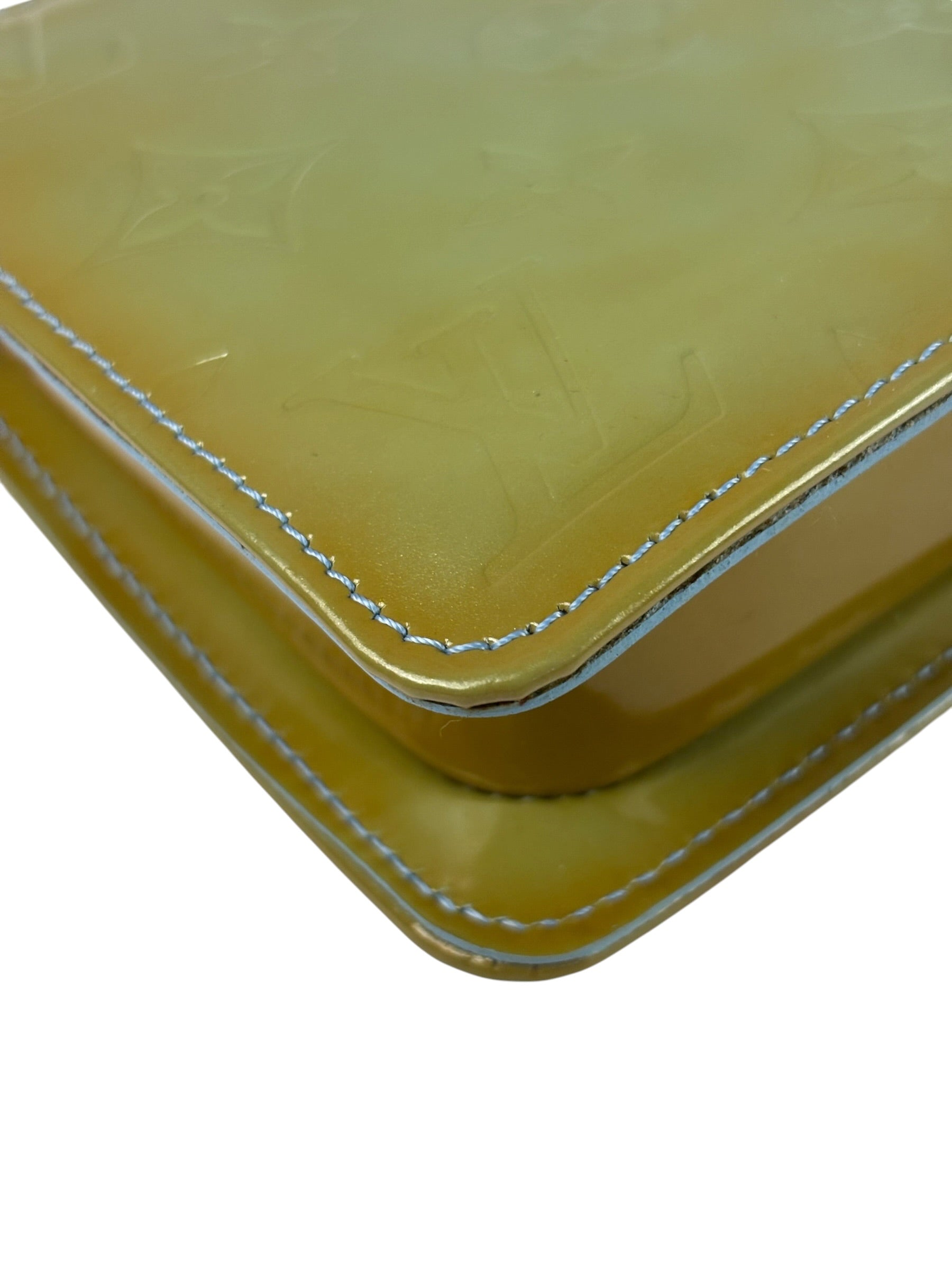 Louis Vuitton Green Vernis Lexington Pochette