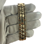 Givenchy White Round Dial Gold Plated