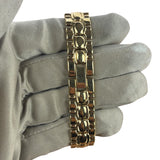 Givenchy White Round Dial Gold Plated