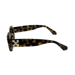 Off-White Tortoiseshell Rectangular C/O The Sun Sunglasses