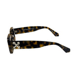 Off-White Tortoiseshell Rectangular C/O The Sun Sunglasses