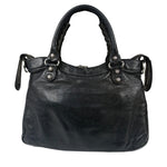 Balenciaga Black Classic Leather City Bag