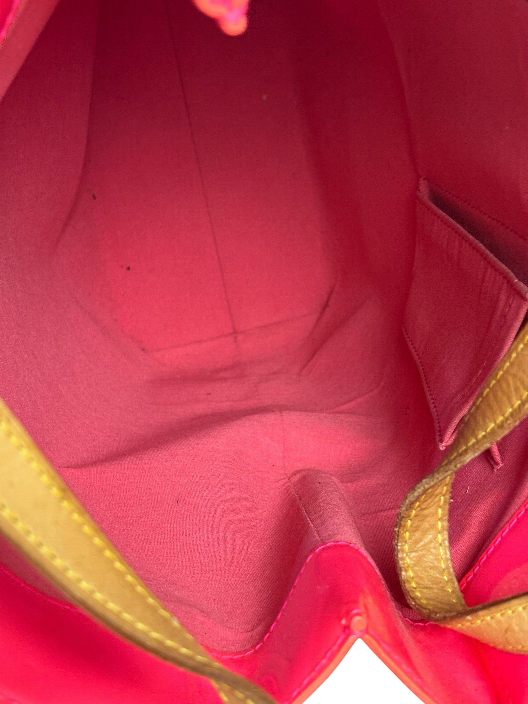 Louis Vuitton x Robert Wilson Fluo Pink Reade Vernis Tote