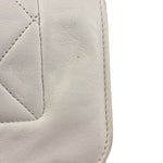 Chanel White Lambskin Diana Bijoux Flap 1992
