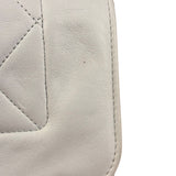Chanel White Lambskin Diana Bijoux Flap 1992