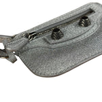 Balenciaga Le Cagole Zip Pouch Glitter