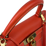 Hermes Coral-Red Epson Casaque Togo Kelly 32