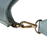Hermes Evelyne Clemence Light Blue Leather Shoulder Bag