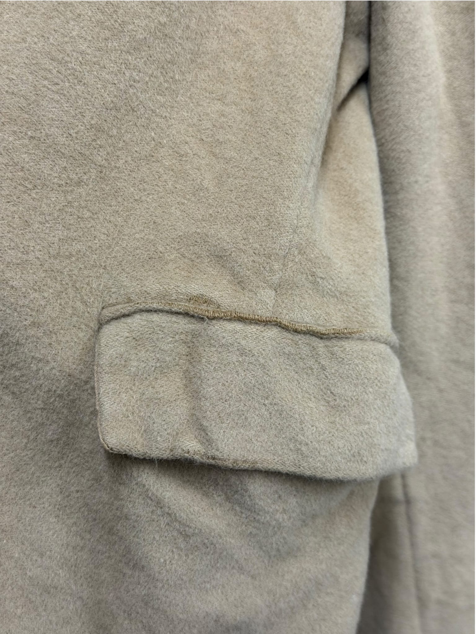 Vintage Jil Sander Wool Trench Coat (Slight Distressing)