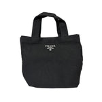 Prada Beauty Black Canvas Novelty Mini Tote