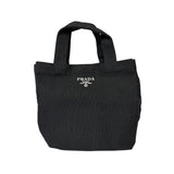 Prada Beauty Black Canvas Novelty Mini Tote