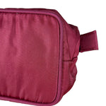 Prada Red Nylon Cosmetic Clutch
