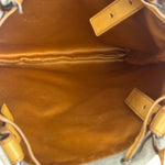 YSL Canvas Kahala Heart Tote