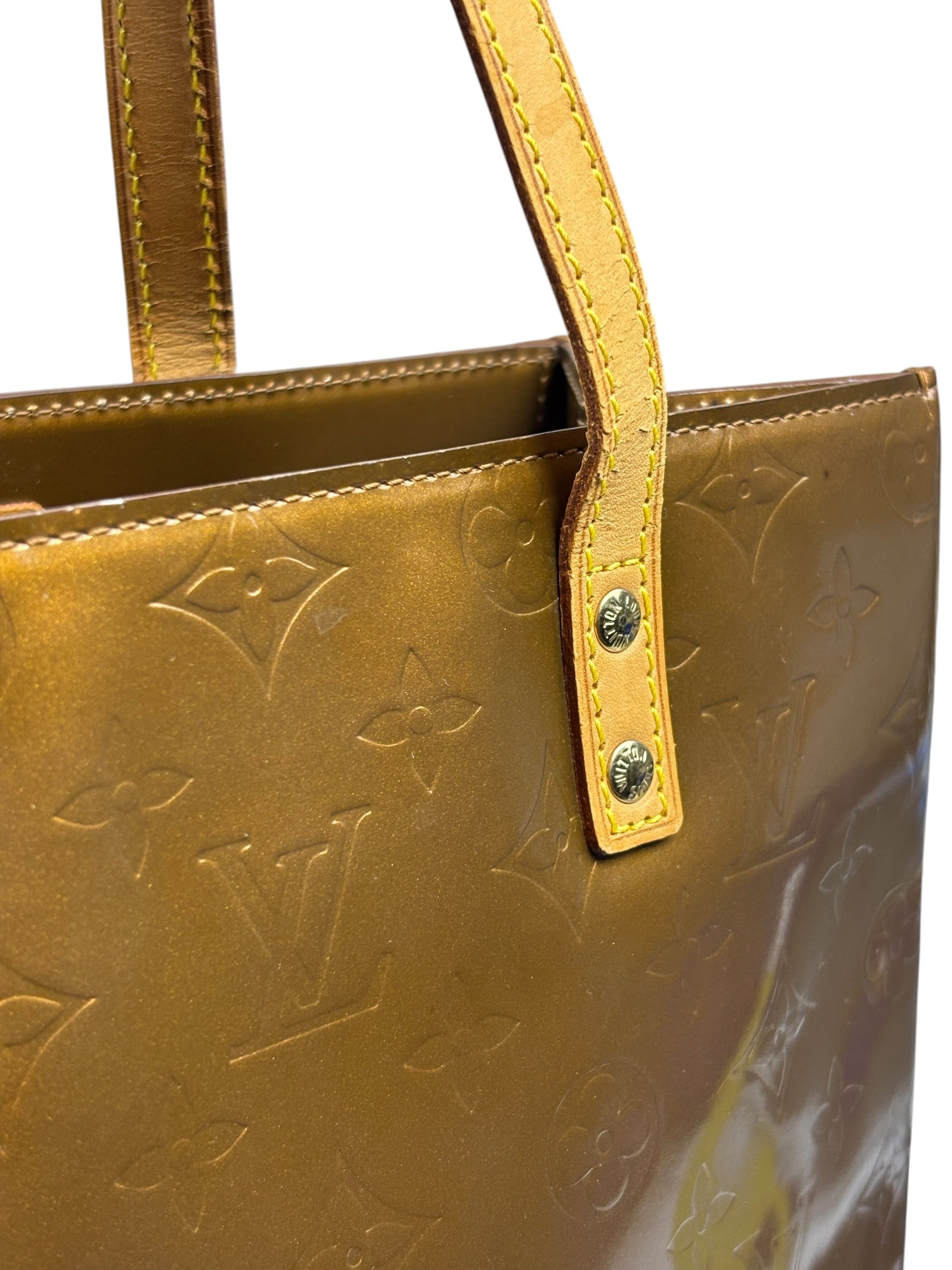 Louis Vuitton Bronze Vernis Reade Tote