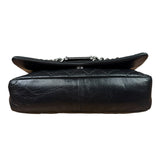Chanel Black Leather Quilted Leather 31 Rue Cambon Flap Bag 2014