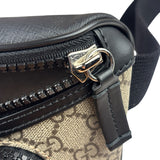 Gucci Beige/Black Leather GG Eden Belt Bag