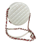 Chanel Limited Edition Lifesaver Round Crossbody Red