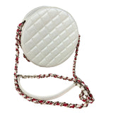 Chanel Limited Edition Lifesaver Round Crossbody Red