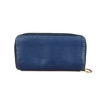 Chloé Dark Blue Leather Marcie Long Zip Wallet