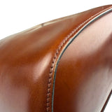 Celine Vintage Brown Leather Cinch Bucket Crossbody Bag