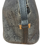 Gucci GG Black Canvas Pochette Handbag