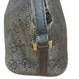 Gucci GG Black Canvas Pochette Handbag