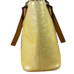 Louis Vuitton Yellow Vernis Houston Tote MM