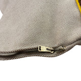 Hermes Beige Ècru Cotton Stripped Toile Fourre-Tout Briefcase