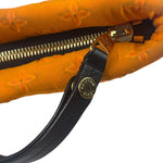 Louis Vuitton Vintage Orange Monogram Neoprene Scuba Clutch