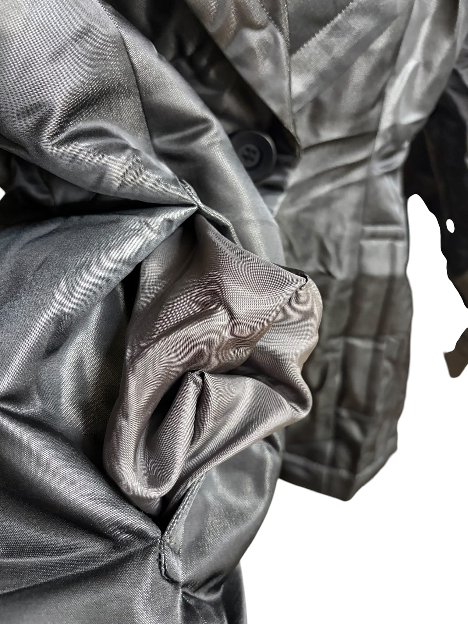 Karl Lagerfeld Shiny Black Jacket