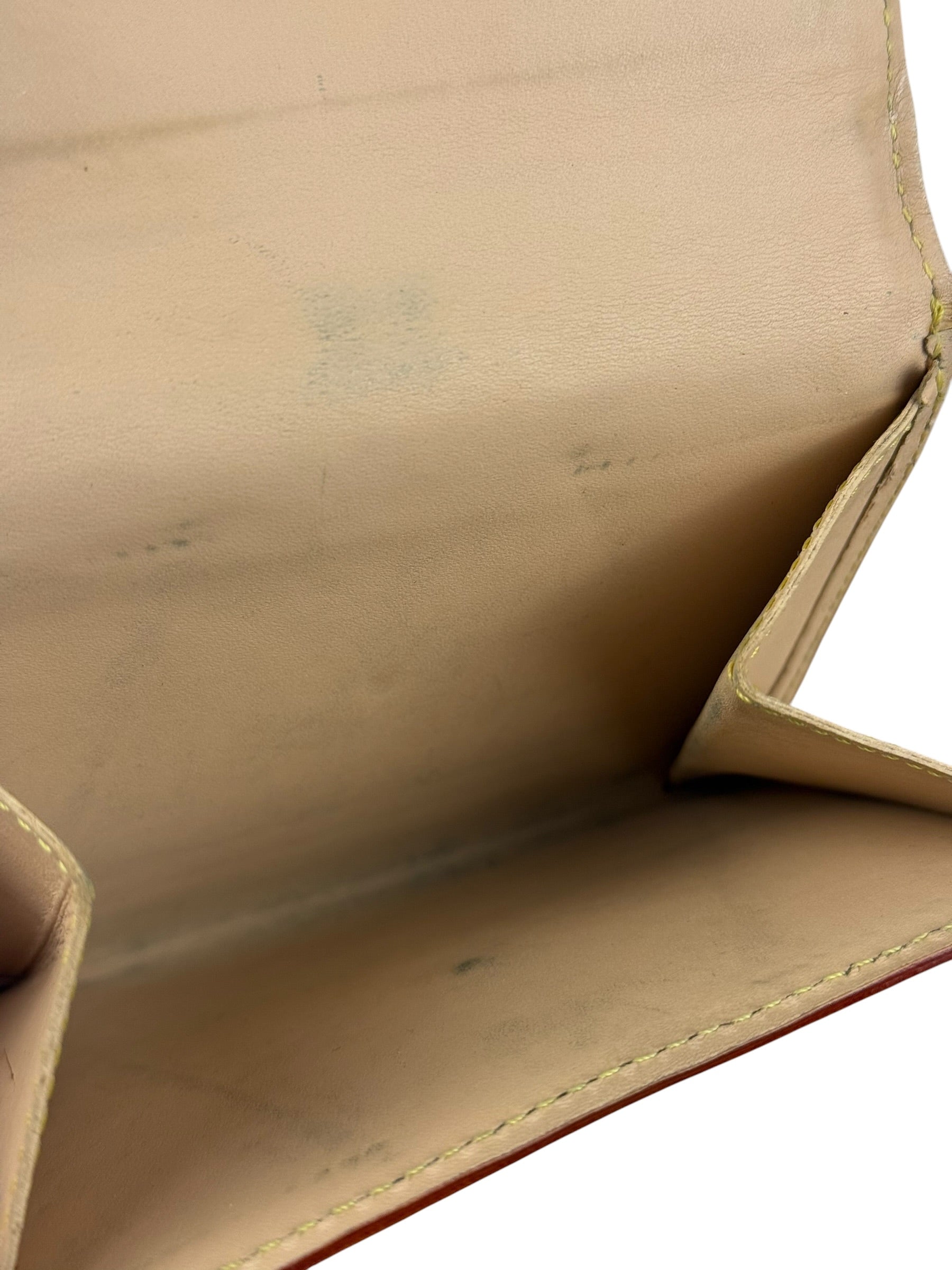 Louis Vuitton White Murakami Compact Wallet
