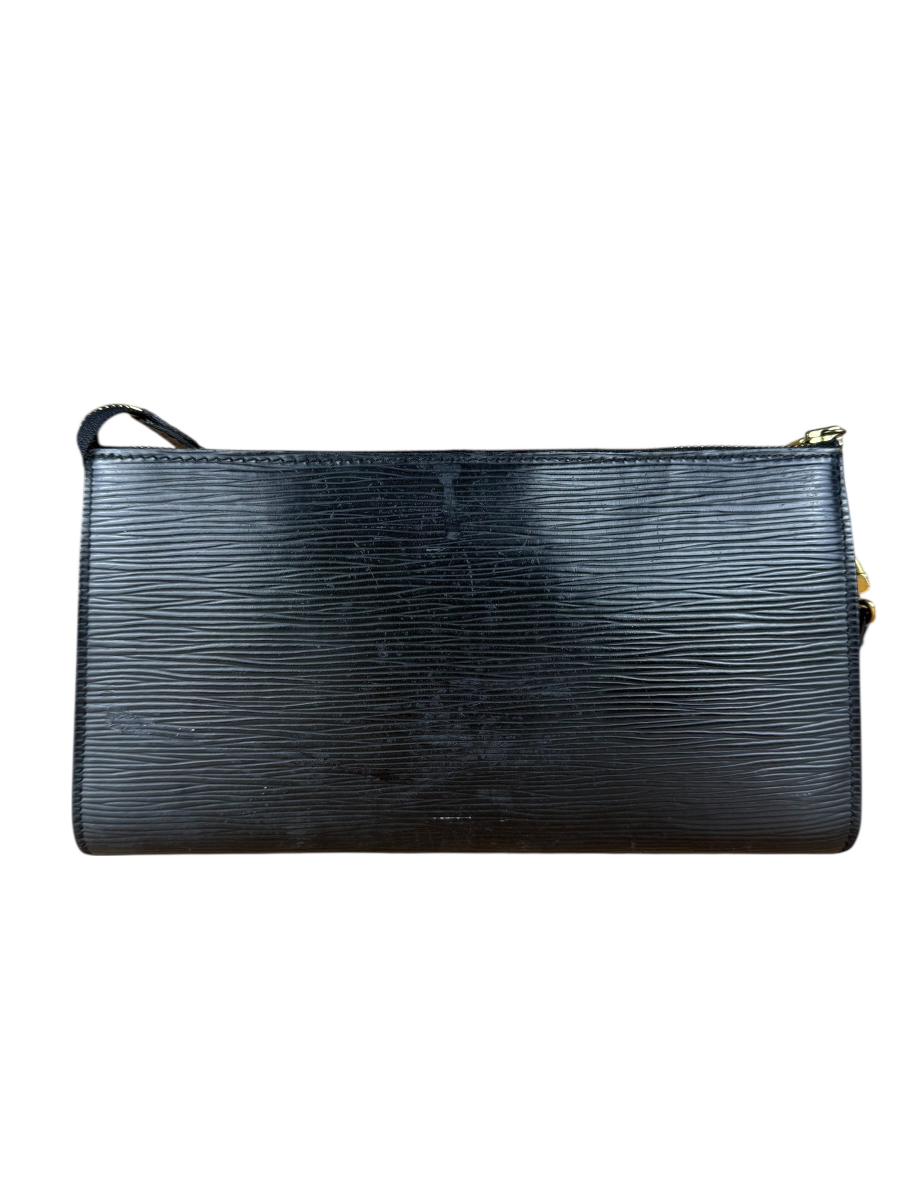 Louis Vuitton Black Epi Pochette