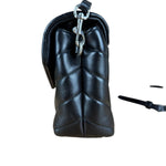 Saint Laurent Loulou Black Leather Shoulder Bag