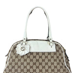 Gucci GG Canvas Trophy Boston Bag
