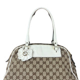 Gucci GG Canvas Trophy Boston Bag