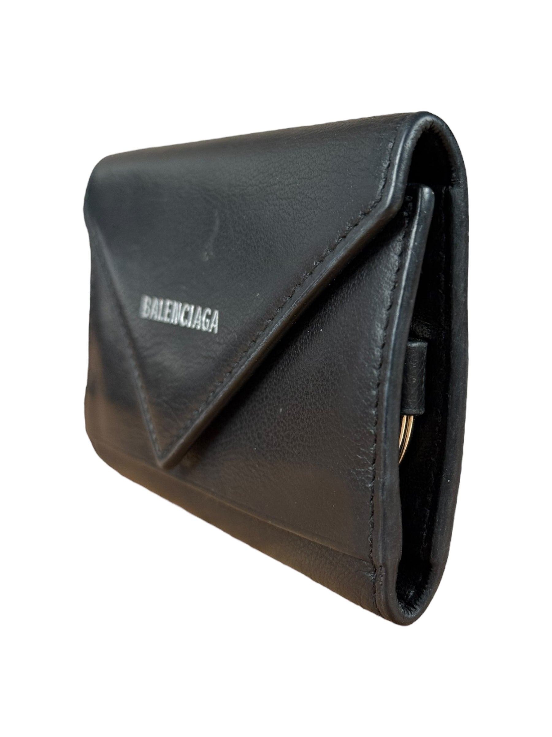 Balenciaga Leather Key Wallet