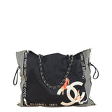 Chanel Multicolor Paris-Venice Bon Bon Printed Chain Tote Bag 2010