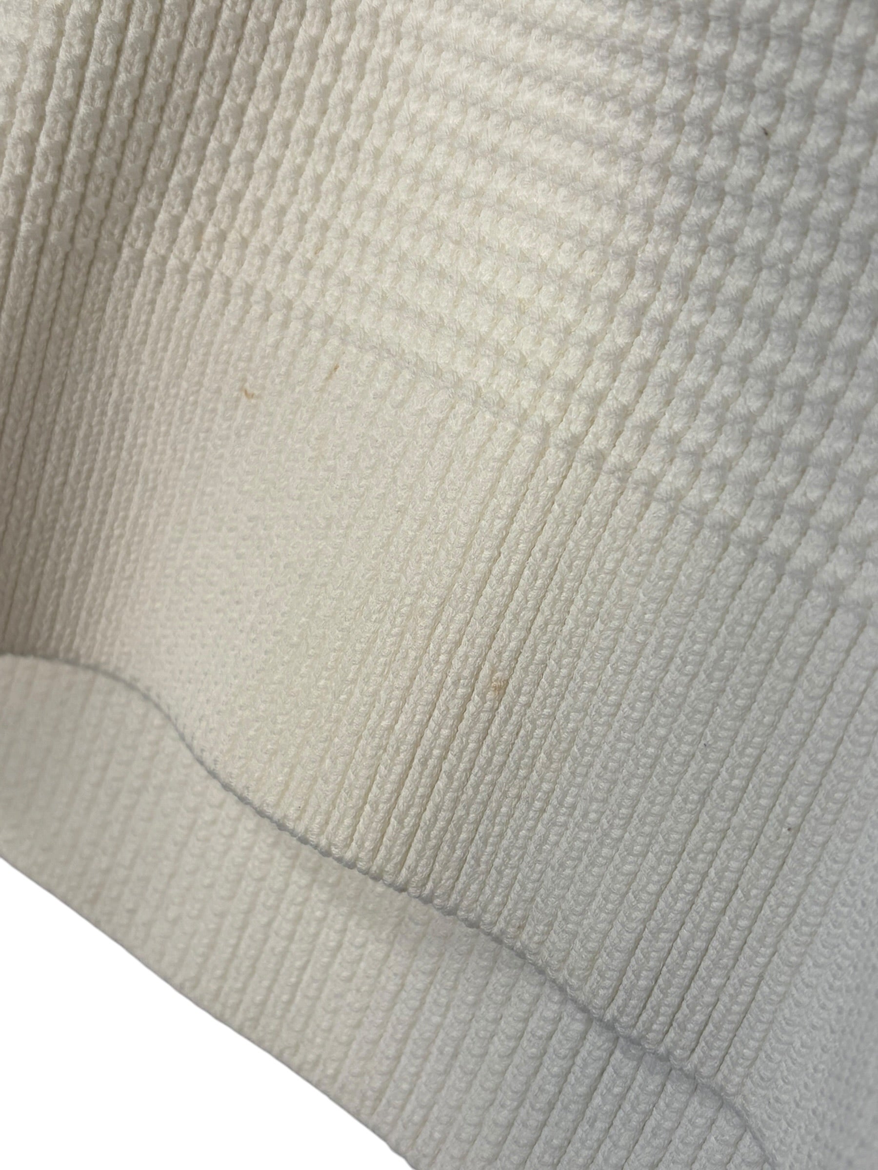 Bottega Veneta White V Nylon Blend Sweater