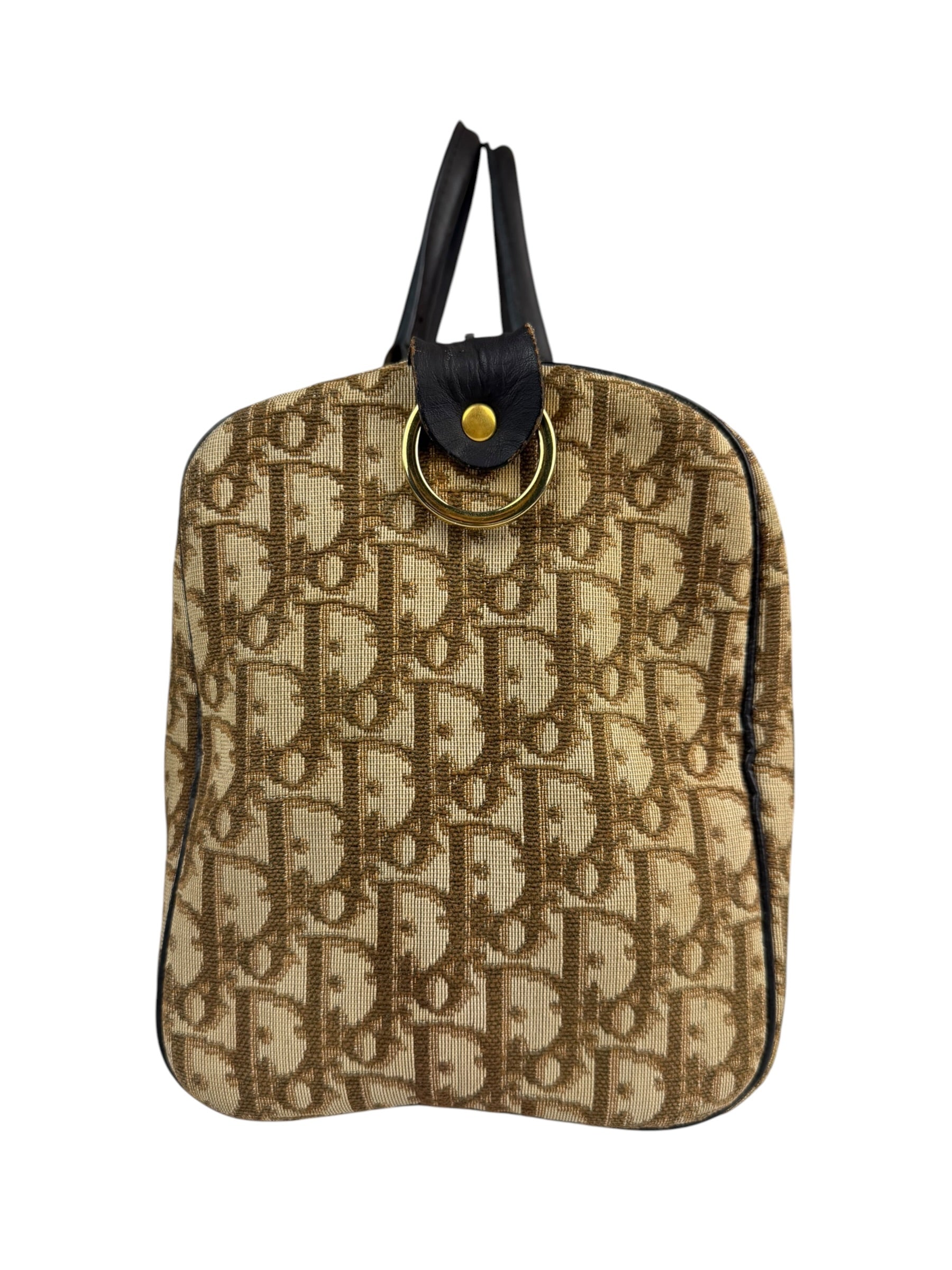 Christian Dior Vintage Brown Trotter Handbag