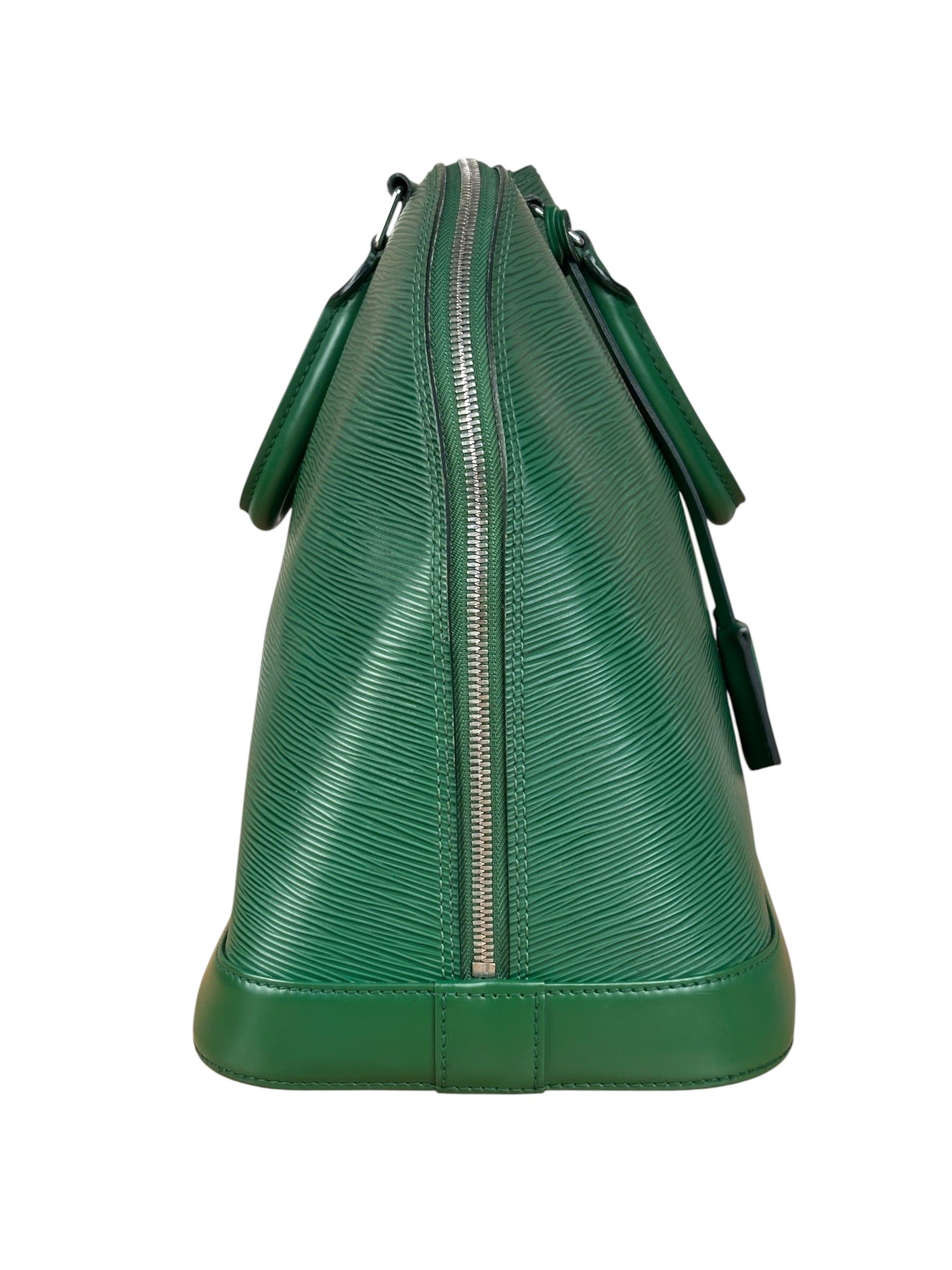 Louis Vuitton Green Epi Alma GM