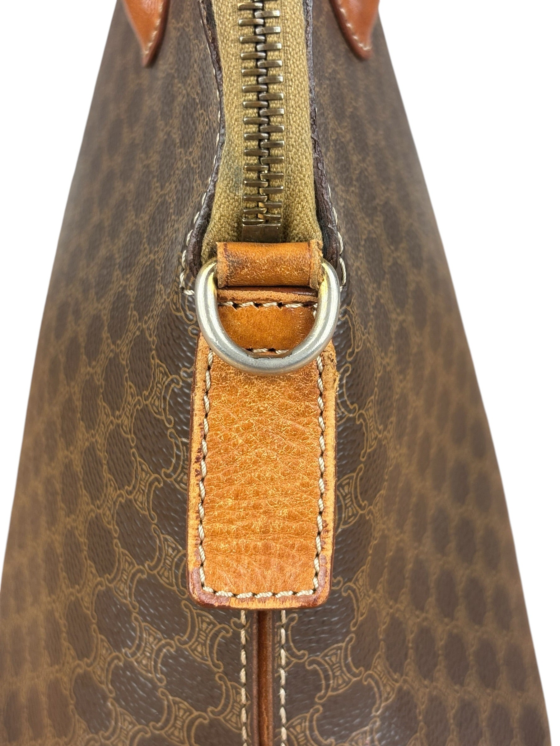 Celine Vintage Macadam Top Handle Bag