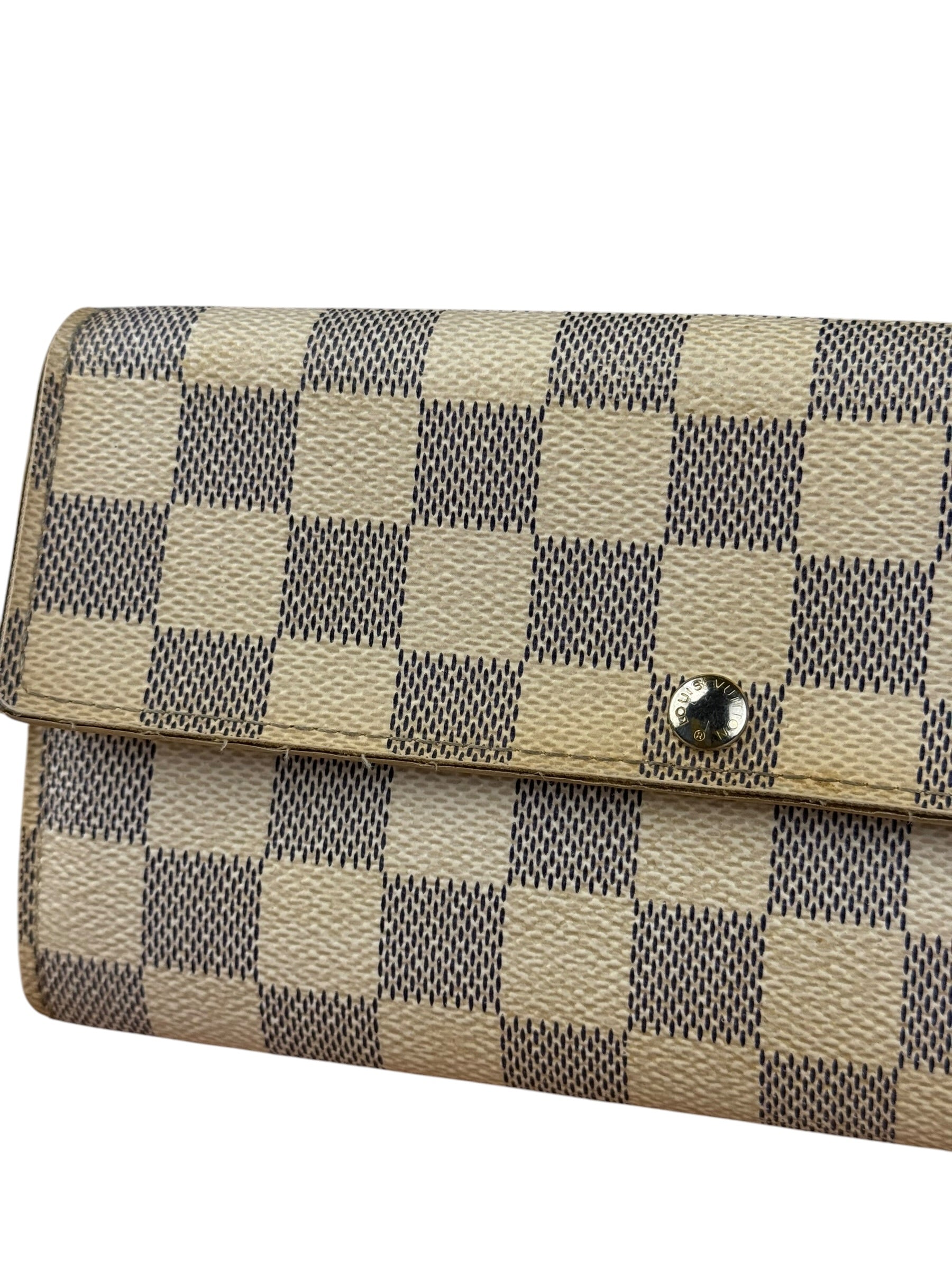 Louis Vuitton Damier Azur Long Wallet