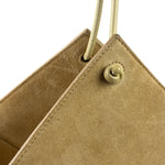 Bottega Veneta Beige Suede/Leather Trim Intrecciato Flower Basket Tote