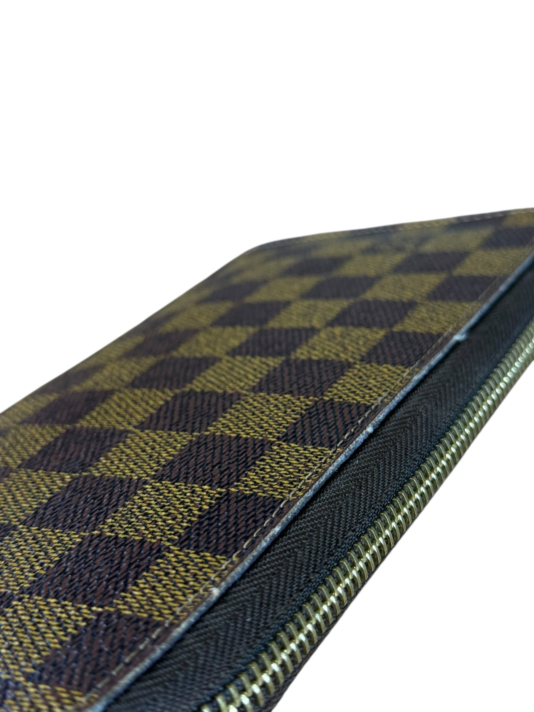 Louis Vuitton Damier Ebene Zippy Organizer Wallet