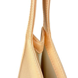 Maison Margiela MM6 Peach Satin Accordion Shoulder Bag