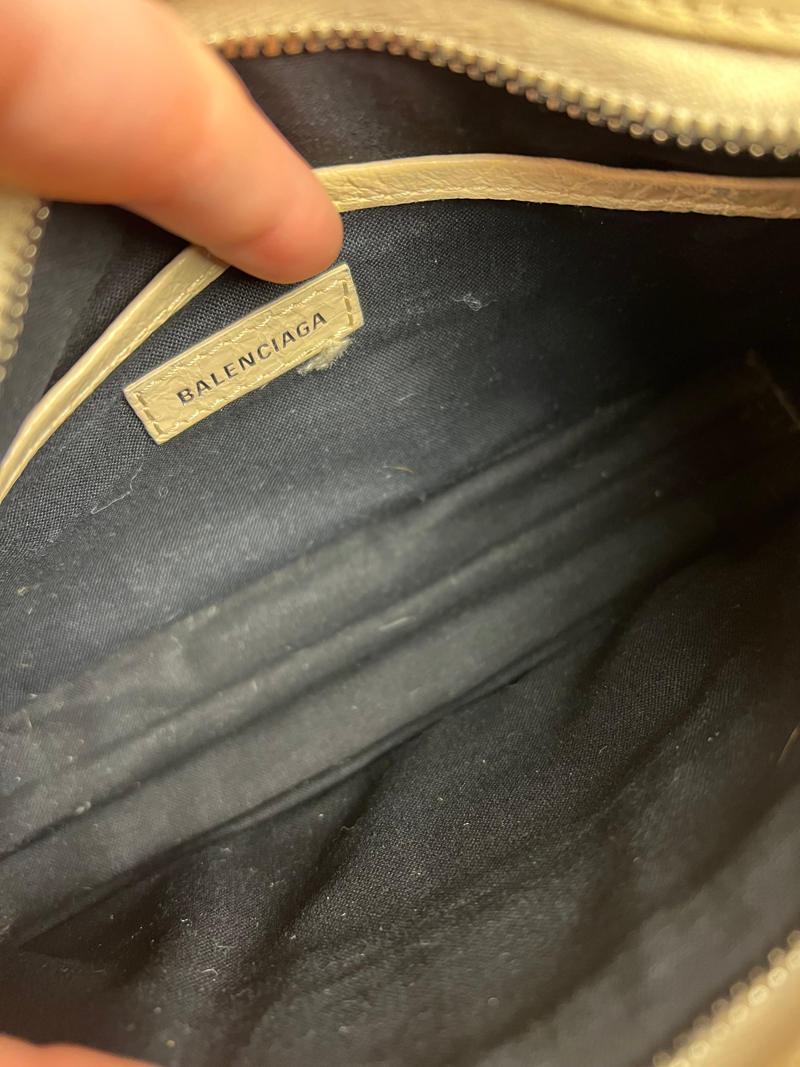 Balenciaga Beige Mini Le City Bag