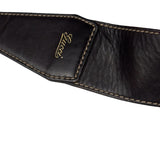 Gucci Black/Brown Leather Trim Half-Moon Hobo Bag