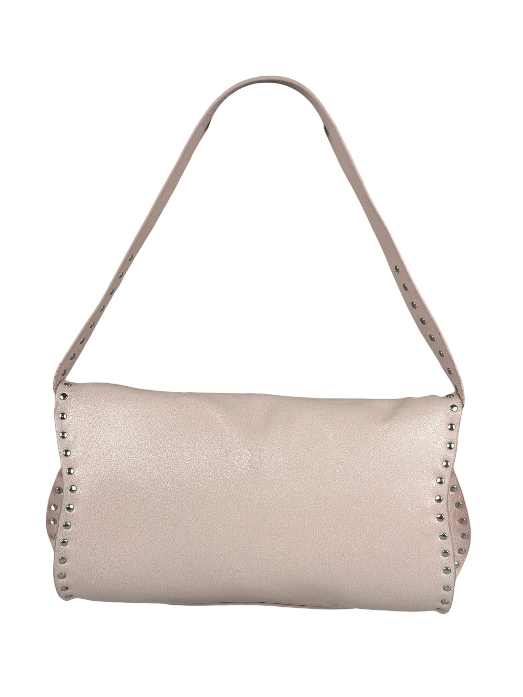 Celine Vintage Pink Triomphe Poulbot Shoulder Bag