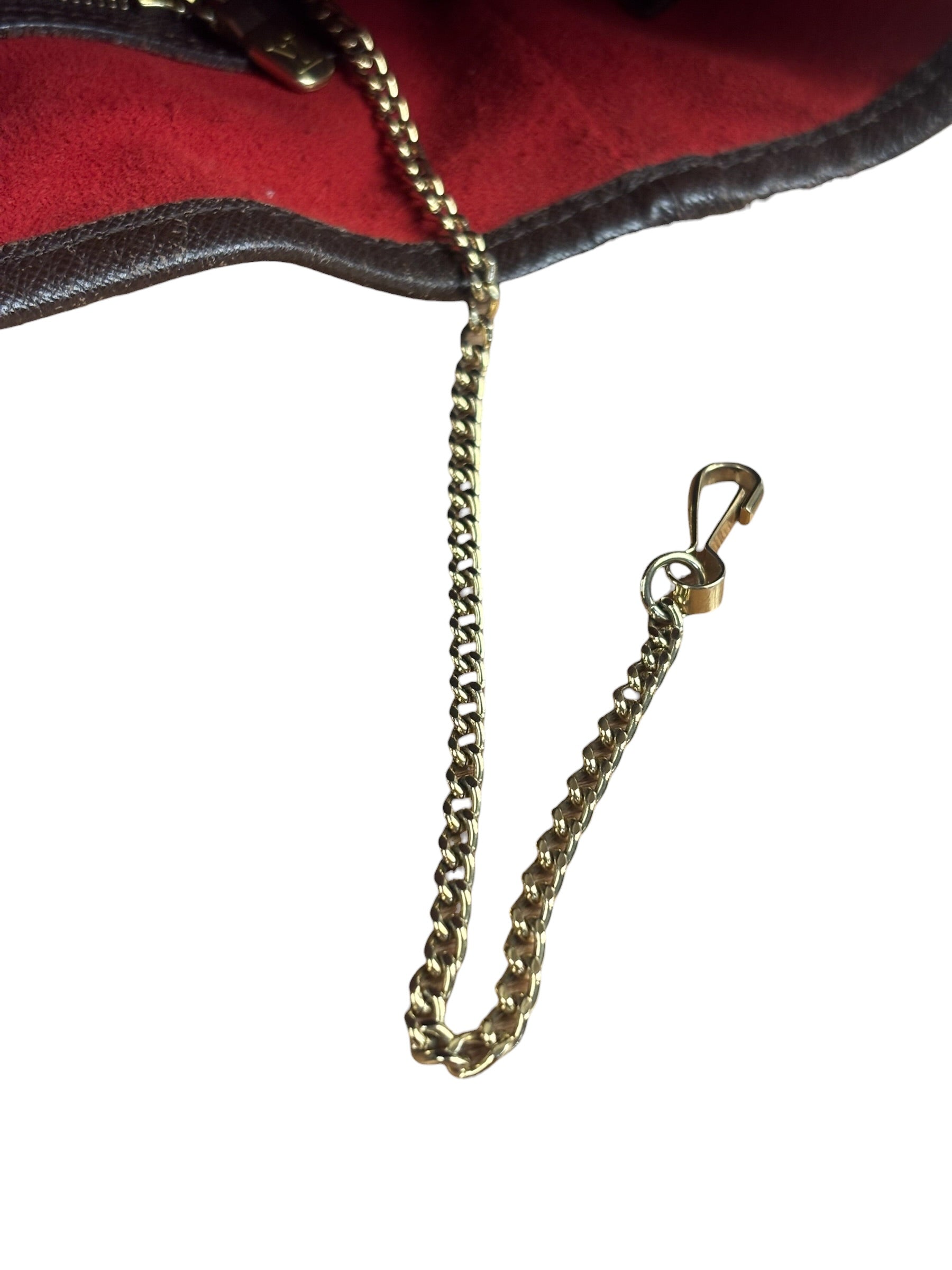 Louis Vuitton Damier Ebene Marais PM Bucket Bag