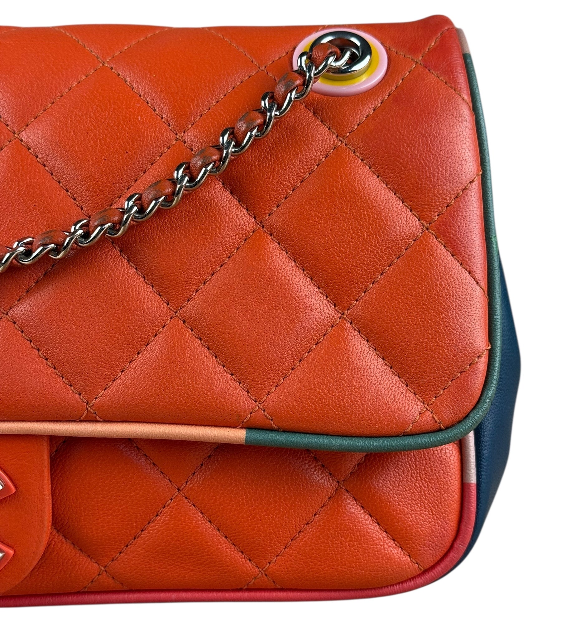 Chanel 2017 Cuba Color M Single Flap